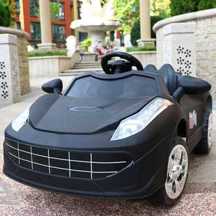 儿童电动车四轮双驱动遥控汽车，男女宝宝充电童车小孩玩具车可