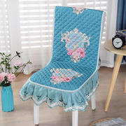 33x1连体椅子套罩家用餐桌布，套装实木椅子加厚靠背通用凳