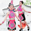 2021小荷风采彩舞蹈演出服儿童苗族侗族少数民族舞蹈演出服装