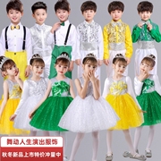 六一儿童演出服蓬蓬纱裙亮片，幼儿园舞蹈表演服女孩公主连衣裙礼服