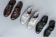 手工鞋原单低跟牛皮英伦风，复古做旧经典德比鞋，三色欧美风单鞋
