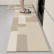 厨房地垫防滑防油可擦免洗地毯高级感防水入户门垫进门口脚垫长条