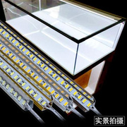 高亮led灯条12V长条灯嵌入式贴片灯带楼梯展示柜货架超薄硬灯条。