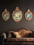欧式油画框挂墙大相框结婚照影楼婚纱照制作客厅卧室复古壁挂像框