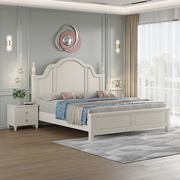 定制欧式床双人床18米主卧约美式床15米白色 婚床全实木