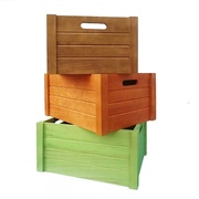 木质收纳箱大号实木，储物箱家用抽屉式长方形木，箱子组合杂物整理箱
