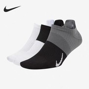 Nike耐克运动袜男女速干三双装低帮耐磨透气休闲袜CV2964