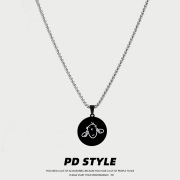 PDSTYLE 不听！不听！搞怪个性别致项链男女生不掉色小众设计礼物