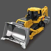 仿真大号惯性车宝宝玩具车，男孩儿童工程车挖掘机推土机多功能模型