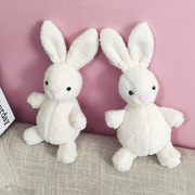 小白兔玩偶公仔网红兔子毛绒玩具，可爱娃娃女孩新年礼物兔年吉祥物