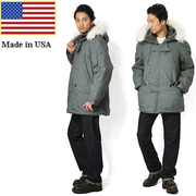 收藏美国产军版原品n3b军迷重型加厚棉，大衣冬季保暖防寒服中长款