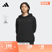 连帽夹克外套男装adidas阿迪达斯轻运动IA8149 IA8135