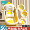 婴儿洗澡盆浴盆宝宝可折叠幼儿，坐躺大号浴桶小孩，家用新生儿童用品