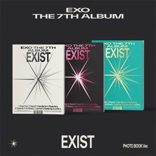 正版 EXO回归新专辑 正规7辑 EXIST 海报小卡周边