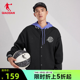 中国乔丹KJ凯尔登同款棒球外套男士2024年春季潮流开衫上衣
