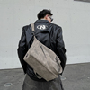 yuen暗黑系原宿复古手提包，大容量单肩斜挎包旅行包，男女挎包街头潮