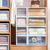 衣柜收纳抽屉式收纳柜家用塑料衣服简易自由组合整理置物储物柜子