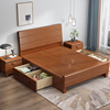 实木床1.物米1.5米1.2米童床双人床中储经济.型式8主卧