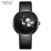 jokercat创意手表男学生潮流个性，设计防水女ins风初高中小众石英