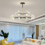 客厅吊灯2023年北欧创意个性轻奢餐厅卧室灯简约现代大气灯具