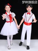 六一儿童蓬蓬纱裙演出服亮片女童公主现代舞蹈幼儿园表演合唱服装