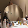 化妆镜台式桌面梳妆台，镜子卧室现代简约美容镜立式化妆师专用无灯