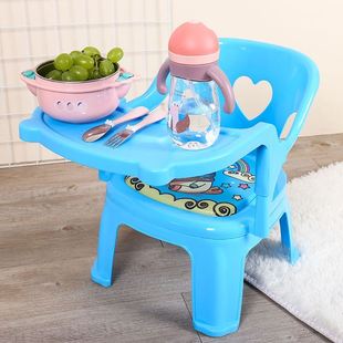 儿童餐椅带餐盘宝宝，吃饭桌儿童椅子餐桌，靠背叫叫椅儿童吃饭桌椅