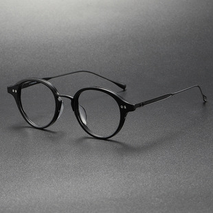 DITA V潮蒂塔同款纯钛DRX2083商务椭圆全框板材眼镜架近视镜框