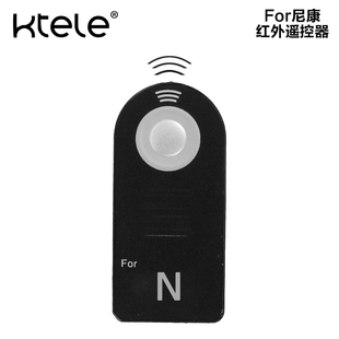 ktele尼康单反相机无线红外自拍遥控器，d320033003400d520053005500d610d90d7100d7200d7500d750