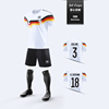1990德国队复古球衣定制儿童，足球服套装，男比赛运动训练服团购订制