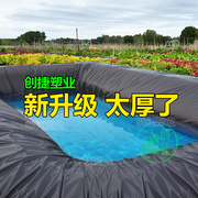 料鱼塘防渗膜储水池土工膜，池塘水产养殖膜，防水布加厚款塑料膜
