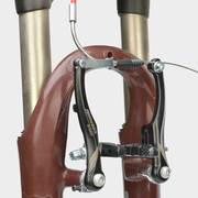 教授单车自行车V刹夹器 改装配件刹车块弯管铝合金把手 山地车V刹