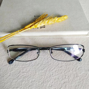 金属镂空小框女款眼镜框高度27可配近视眼镜架高度近视眼镜防蓝光