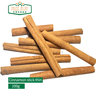 cinnamonstickthincinamon印度食品肉桂香料桂皮，肉桂段100g