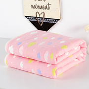 六层纱布毛巾被全棉夏凉被纯棉单人双人午睡毯儿童婴儿小毯子盖毯