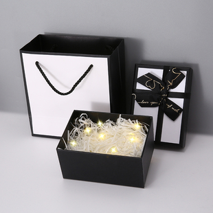 口红礼盒空盒盒包装盒伴手礼盒新年情人节仪式感生日礼物盒子