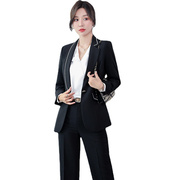 XN99962021年秋季长袖西服套装女职业西装气质通勤时尚工作服