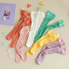小西棉品儿童袜子夏季薄款女童蕾丝镂空公主堆堆袜网眼宝宝糖果袜