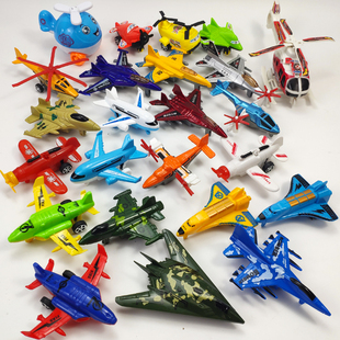 儿童玩具直升机战斗机玩具，车小汽车回力小飞机模型宝宝幼儿园