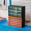 抽屉式电子元件收纳盒螺丝小配件零件元器件多格收纳柜组合工具箱