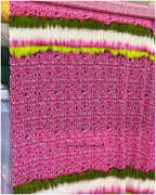 真丝双绉粉红晕染循环印花柔软垂重衣裙定位布长1米宽 1.4 米