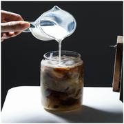网红创意易拉罐水杯透明玻璃，可乐杯个性，潮流奶茶店鸡尾酒咖啡杯子