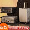 全铝镁合金男女大容量24铝框‮日默瓦行李箱拉杆箱