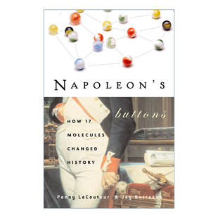 英文原版napoleon'sbuttons拿破仑的钮扣，17个分子如何改变历史，pennylecouteur英文版进口英语原版书籍