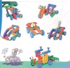 乐宝积木136件一箱创意，拼搭儿童塑料玩具桌面积木