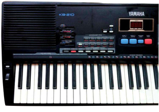 二手yamaha电子琴KB210电子琴61键成人电子琴红白喜事滑音轮