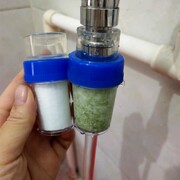 5只装水龙头过滤器，家用简易自来水滤水器嘴网防溅水pp棉滤芯