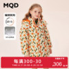 mqd童装女童连帽棉衣，2022冬季面包羽绒服，韩版儿童工装上衣