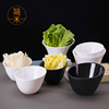 火锅店专用生菜桶蔬菜桶斜口碗商用大碗调料碗青菜配菜碗密胺餐具