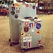 rimowa行李箱网红款于旅行箱，适用拉杆箱复古贴纸箱包，贴画防水ins
